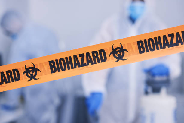 Professional Infectious Disease Decontamination technician working in Sayreville, NJ